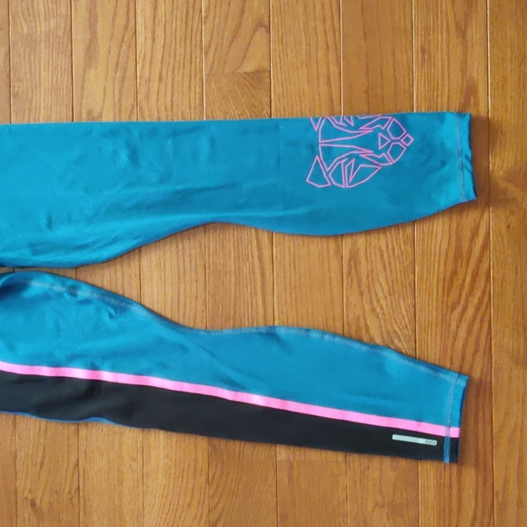 High Rise 7/8 Tight digi-bleu women's leggings - Picture 9 of 10